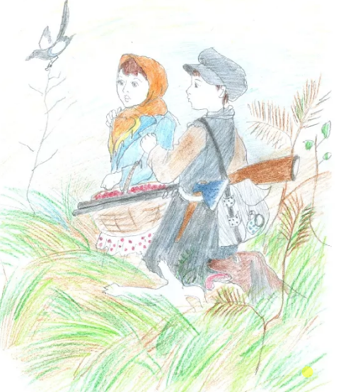 Иллюстрация к кладовая солнца пришвин 6 класс