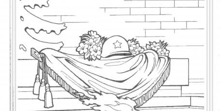 Вечный огонь рисунок