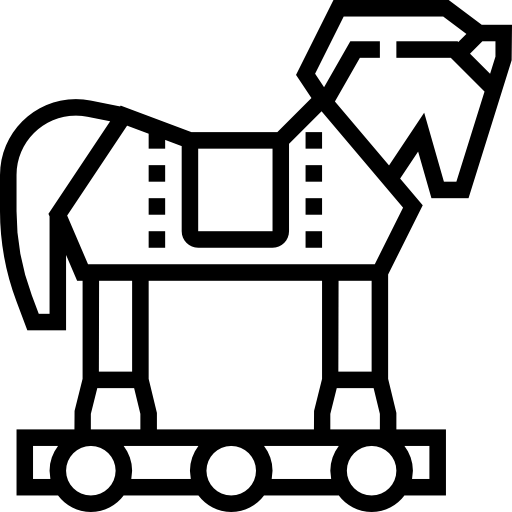 Троянский конь вектор