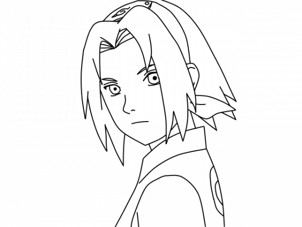 Сакура Харуно срисовать