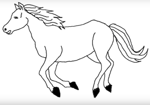 Нарисовать сивку бурку