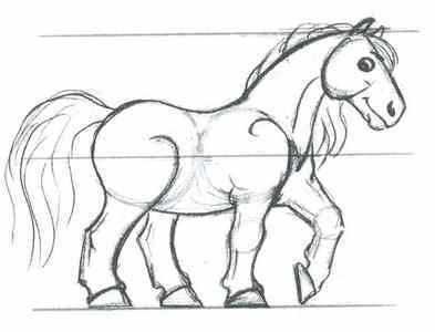 Рисунок к сказке Сивка бурка карандашом