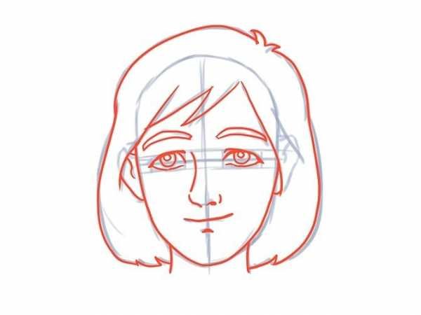 Рисование портрета для дошкольников