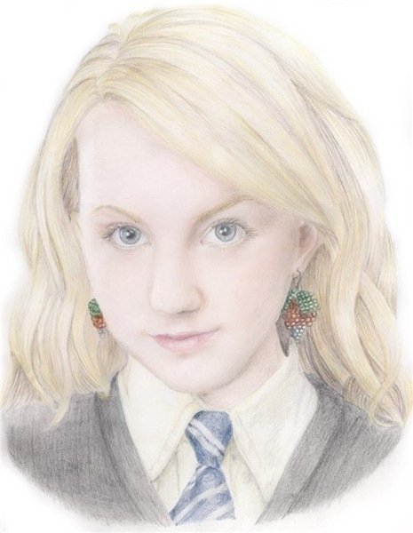 Полумна Лавгуд портрет