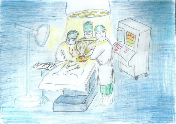 Рисунок медсестры для срисовки