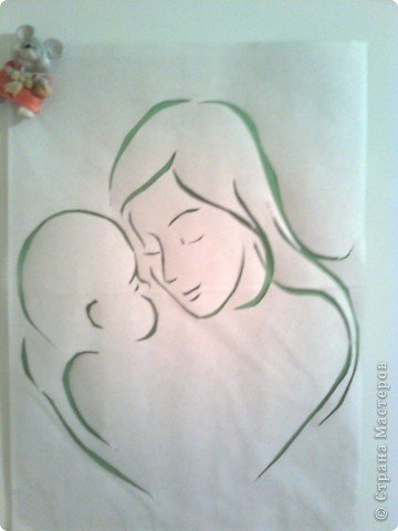 Рисование ко Дню матери