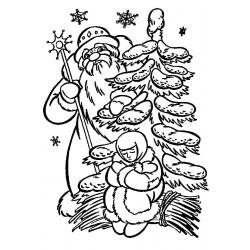 Раскраска. Морозко