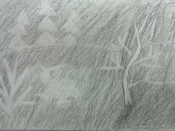 Рисование ластиком в детском саду