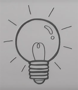 Электричество карандашом