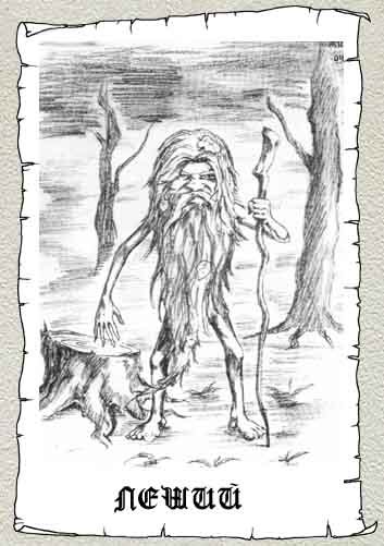 Леший для срисовки