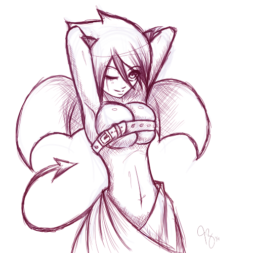 Лёгкие рисунки для срисовки аниме демоны
