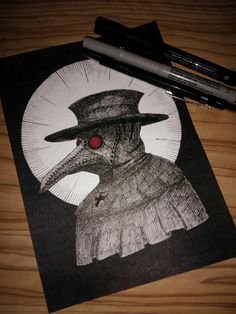 Чумной доктор маска