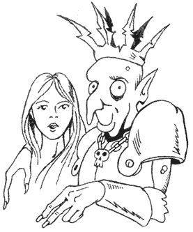 Кощей Бессмертный разукрашка