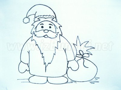 Мороз Воевода нарисовать рисунок поэтапно