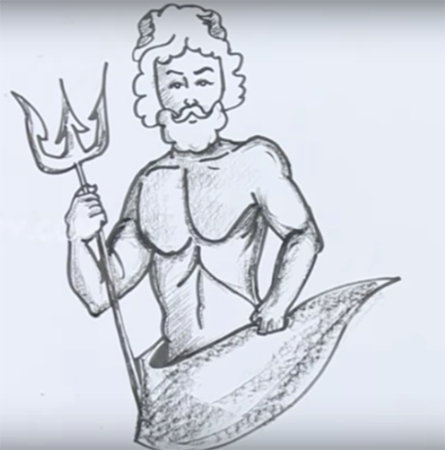 Рисунки мифических богов