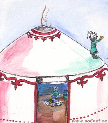 Раскраска семейный праздник