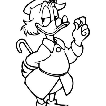 Скрудж макдак контур