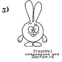 Лёгкие рисунки Смешарики