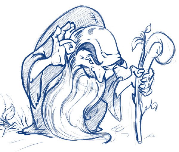 Леший раскраска для детей