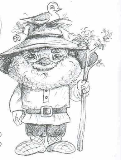 Леший эскиз