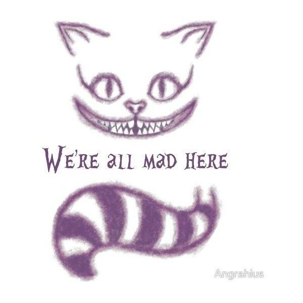 Чеширский кот контур