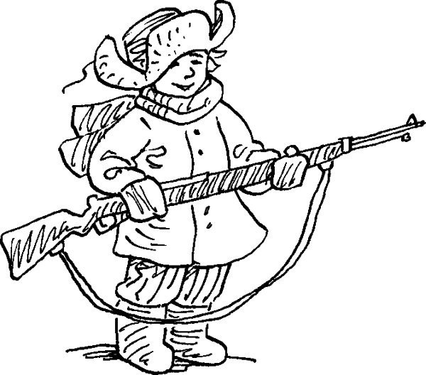 Сын полка раскраска для детей