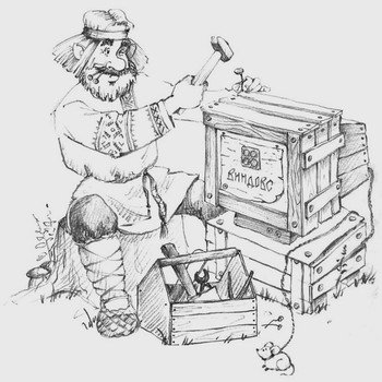 Левша рисунок карандашом