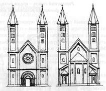 Кельнский собор чертежи