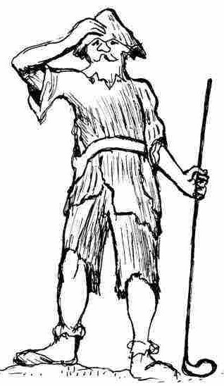 Рисунок к рассказу Робинзон Крузо