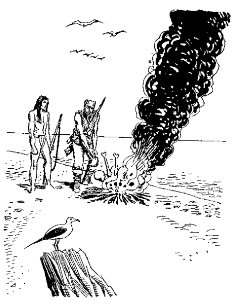 Робинзон Крузо 6 глава рисунок