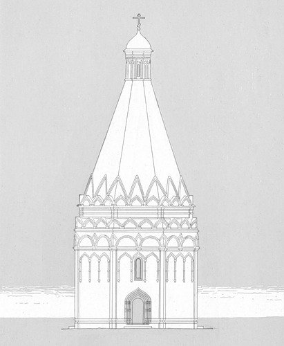 Чертежи церквей 17 века Ярославль