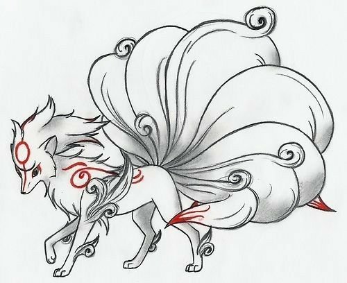 Мистические животные для срисовки