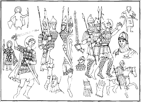 Ледовое побоище рисунок карандашом легко (50 фото)