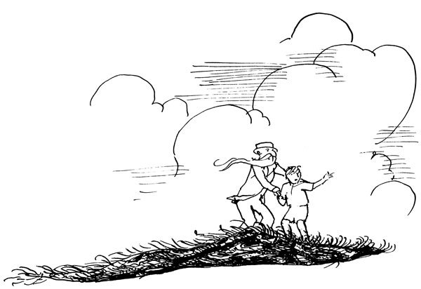 Старик Хоттабыч раскраска