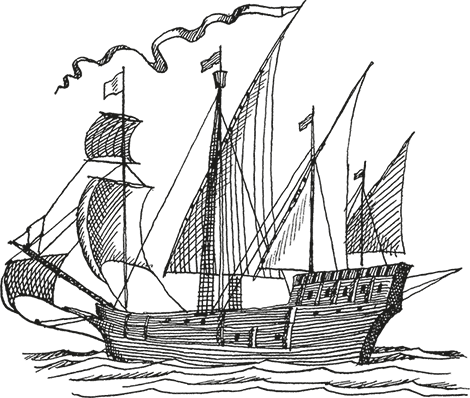 Летучий голландец корабль раскраска