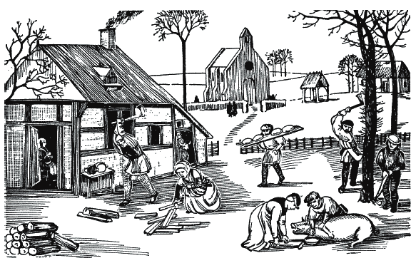 Зарисовки крестьянской жизни