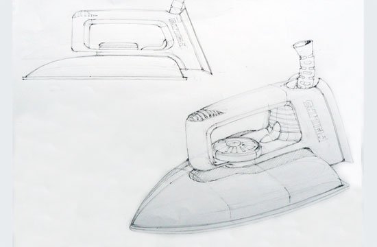 Утюг рисунок