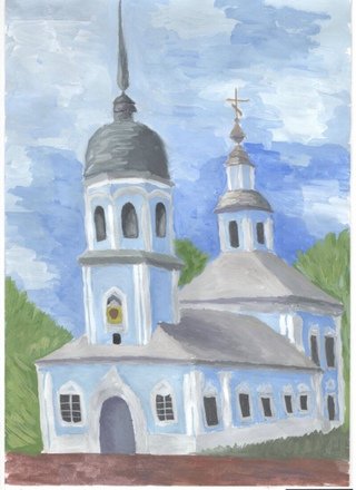 Собор Софии Киевской рисунок