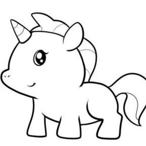 Единорог рисунок для детей