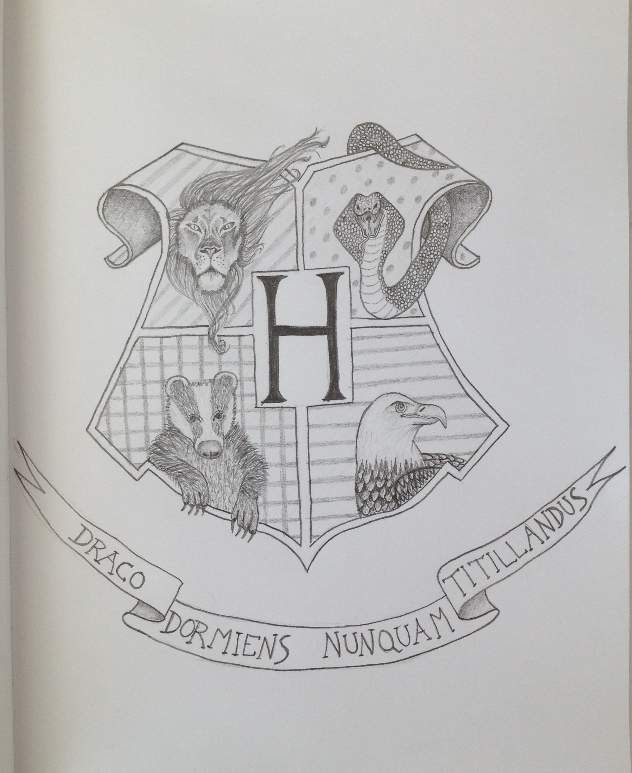 Рисунки по Гарри Поттеру Факультет Слизерин