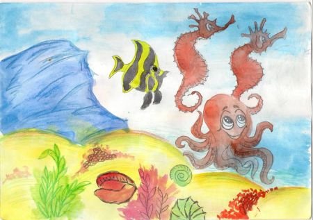 Подводный мир случай с Евсейкой