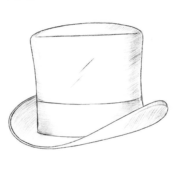 Эскиз шляпы