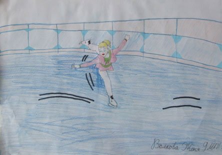 Зимние рисунки для срисовки