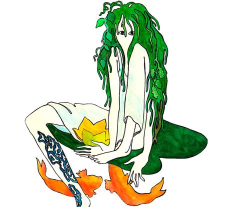 Нарисовать кикимору болотную