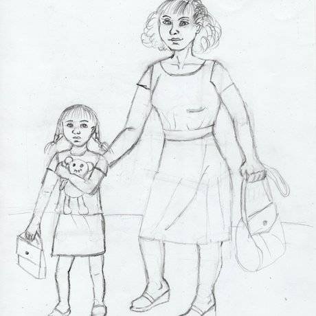 Рисунок мамы