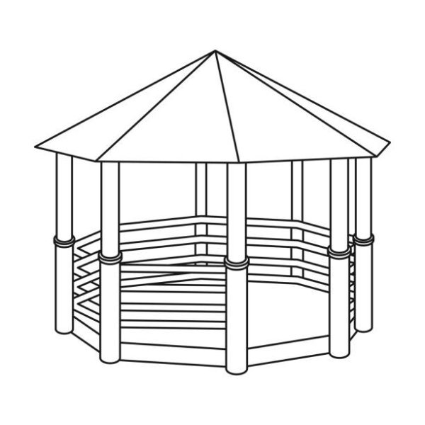 Беседка для рисования