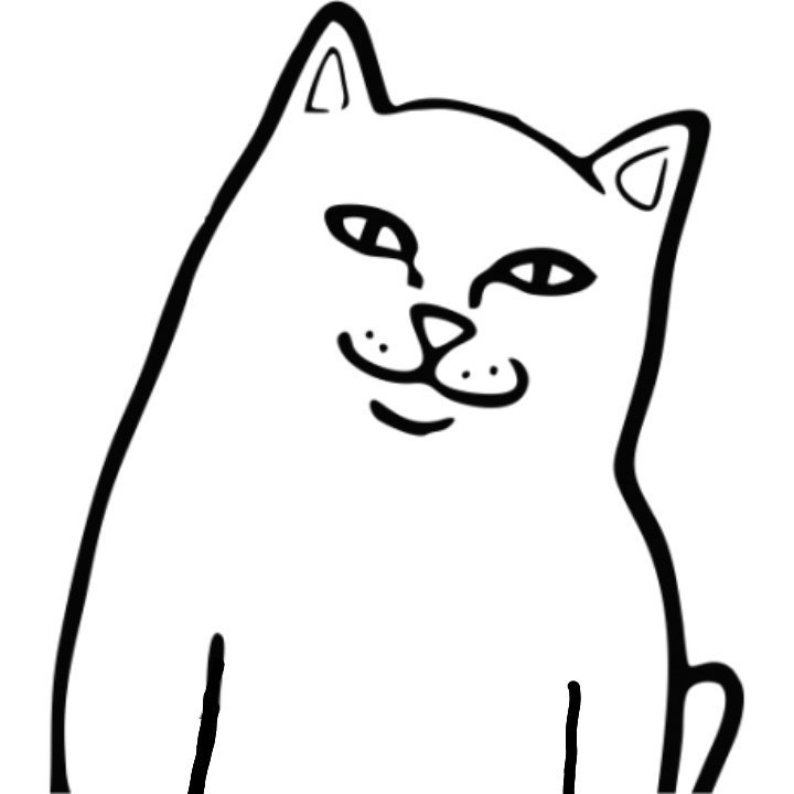 Кот белый стикер. Котик с факом. Кот показывает средний палец. Стикеры чб. Стикеры карандашом.