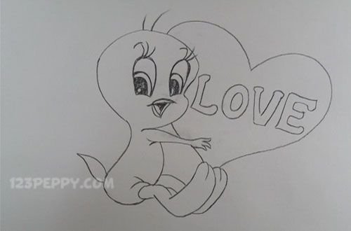 Рисунок любимому парню