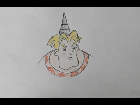 Богатырь нарисовать поэтапно алёша