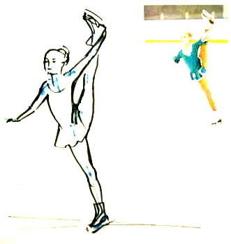 Рисунки фигурного катания